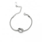 Bracciale maglia intreccio