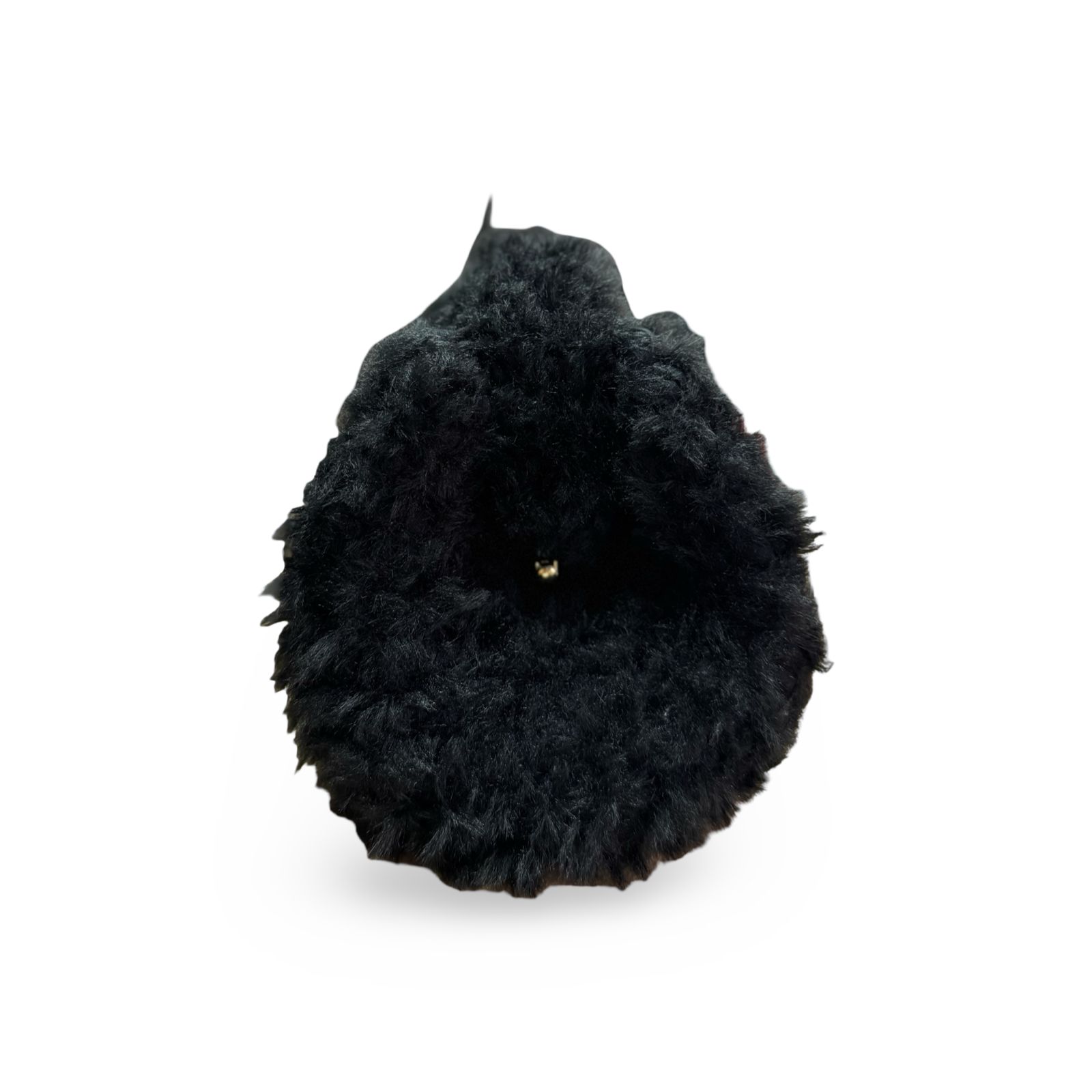 Peluche crochet nero