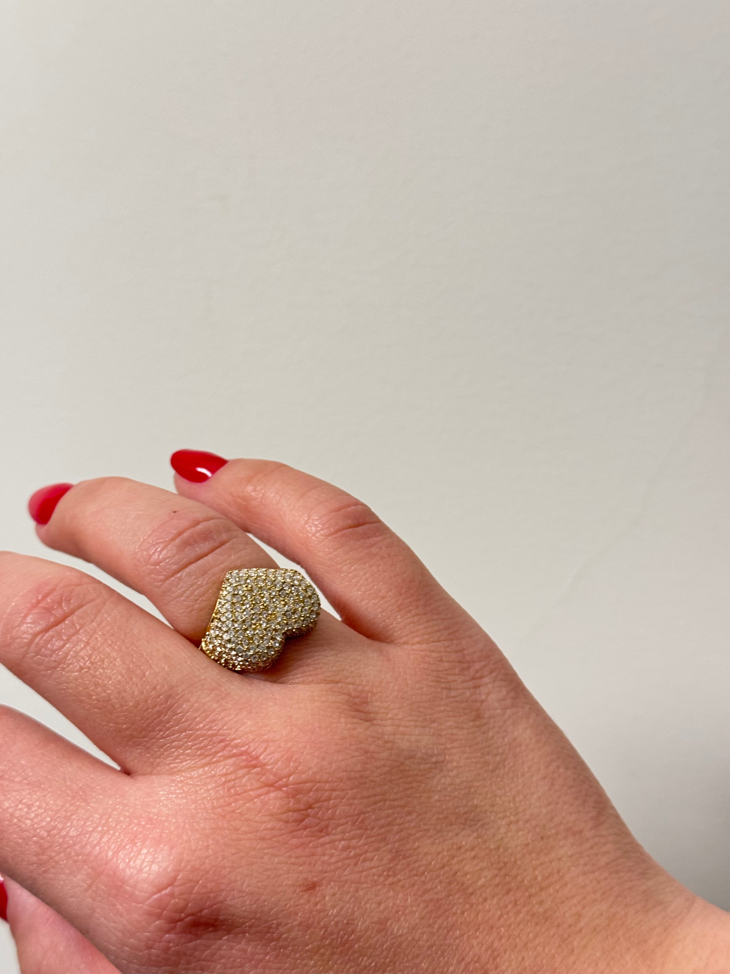 Chevalier diamond ring