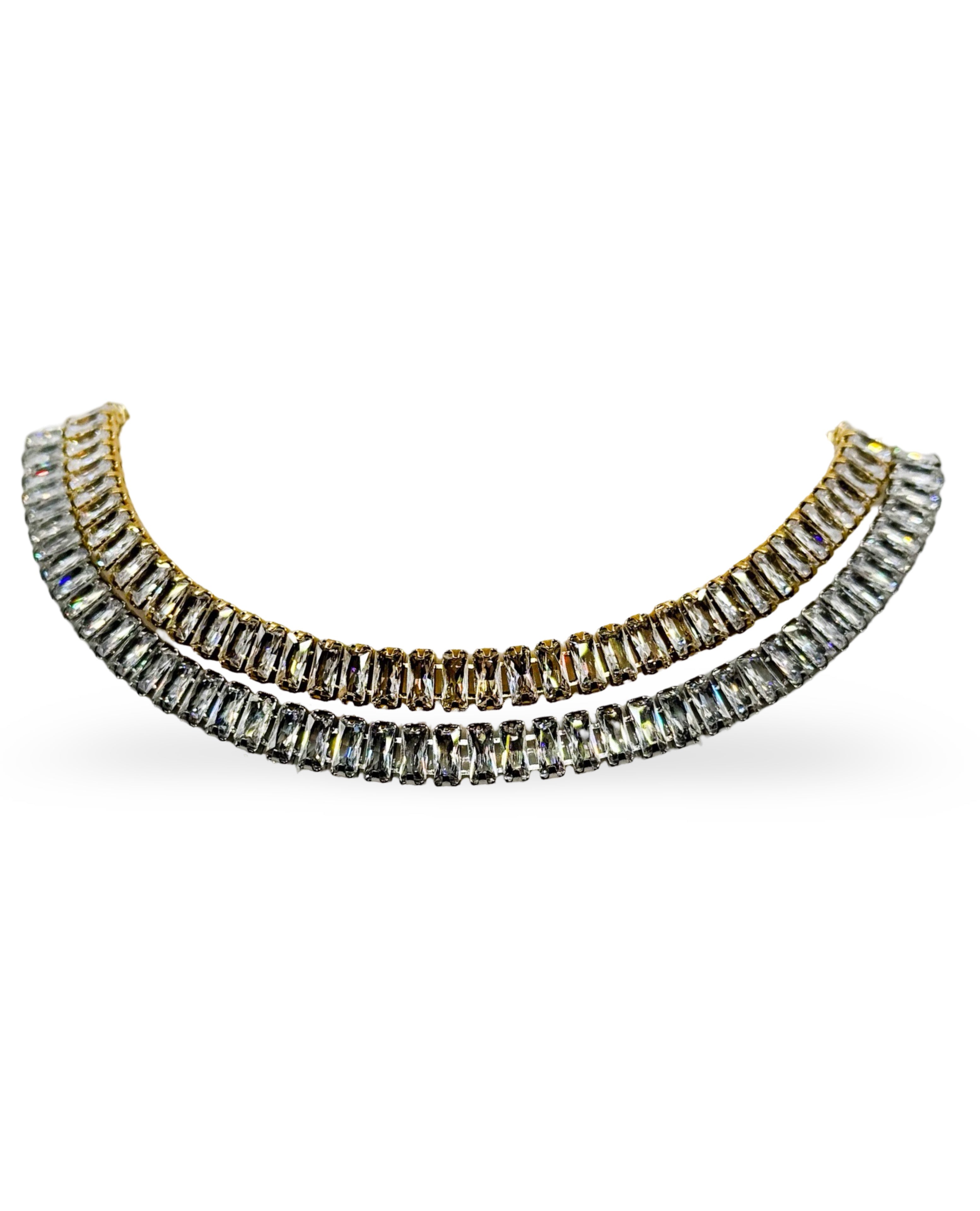 Collana Tennis bavette