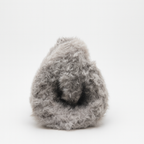Mini Peluche crochet grigia
