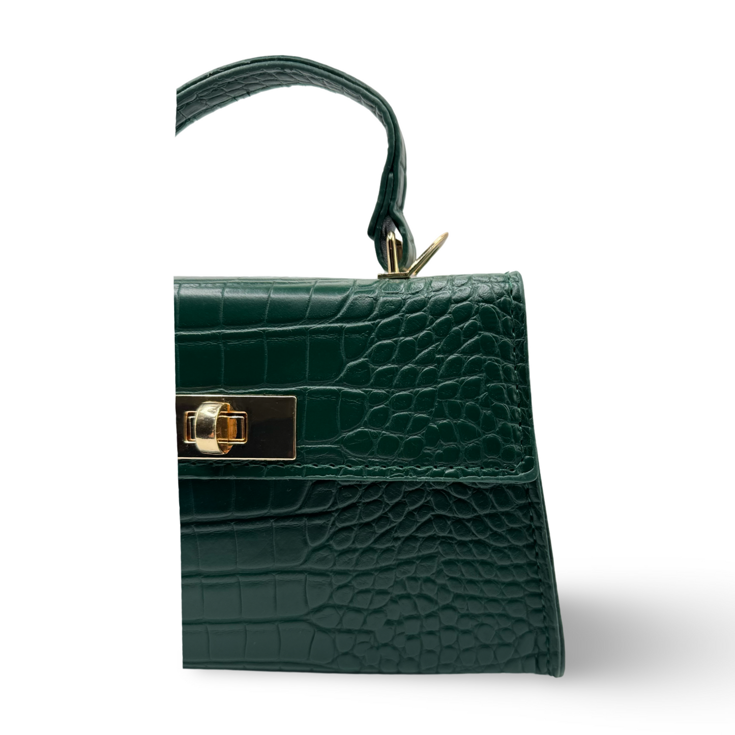 Kelly bag verde bottiglia