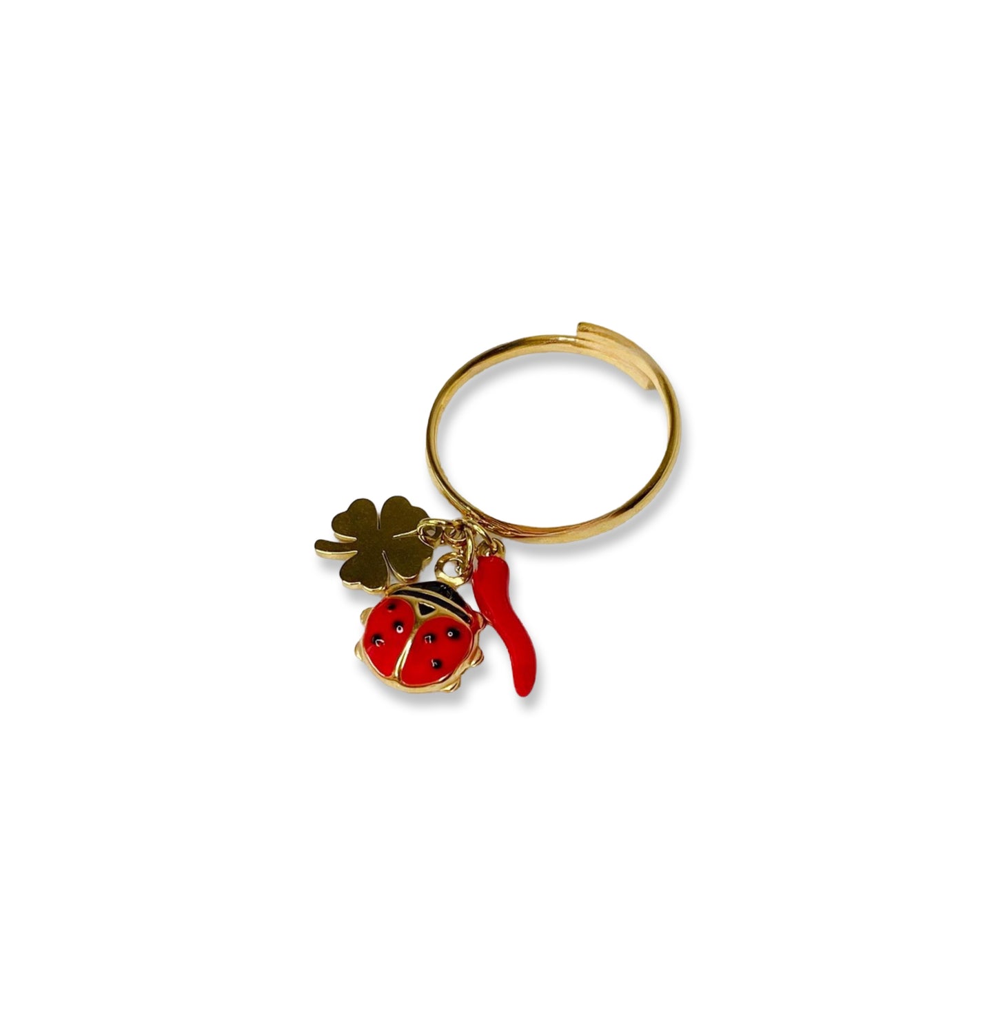 Anello Lucky Charm