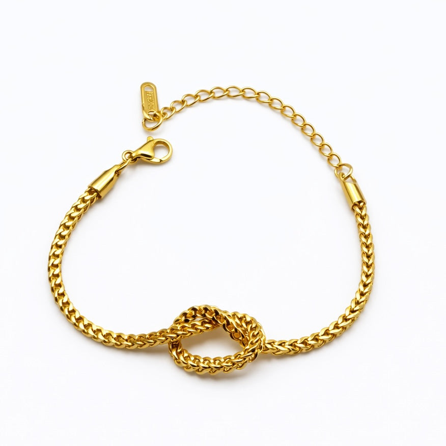 Bracciale maglia intreccio