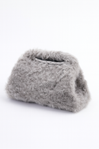 Mini Peluche crochet grigia