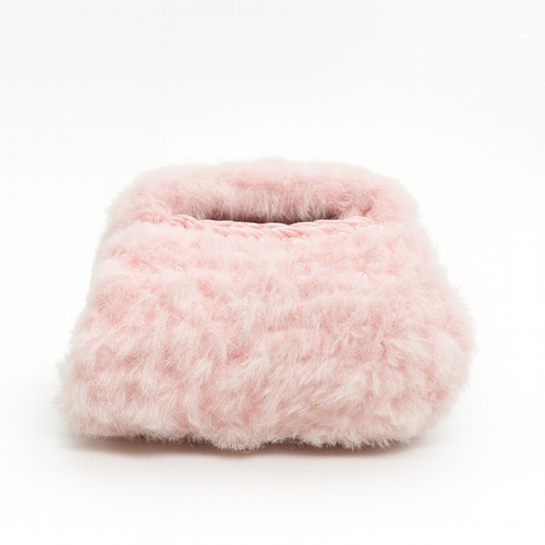 Mini Peluche crochet rosa