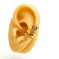 Earcuff serpent