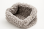 Mini Peluche crochet grigia