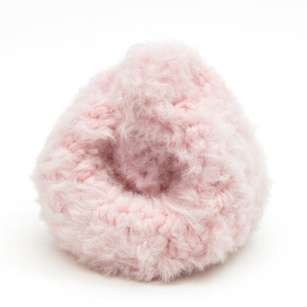 Mini Peluche crochet rosa