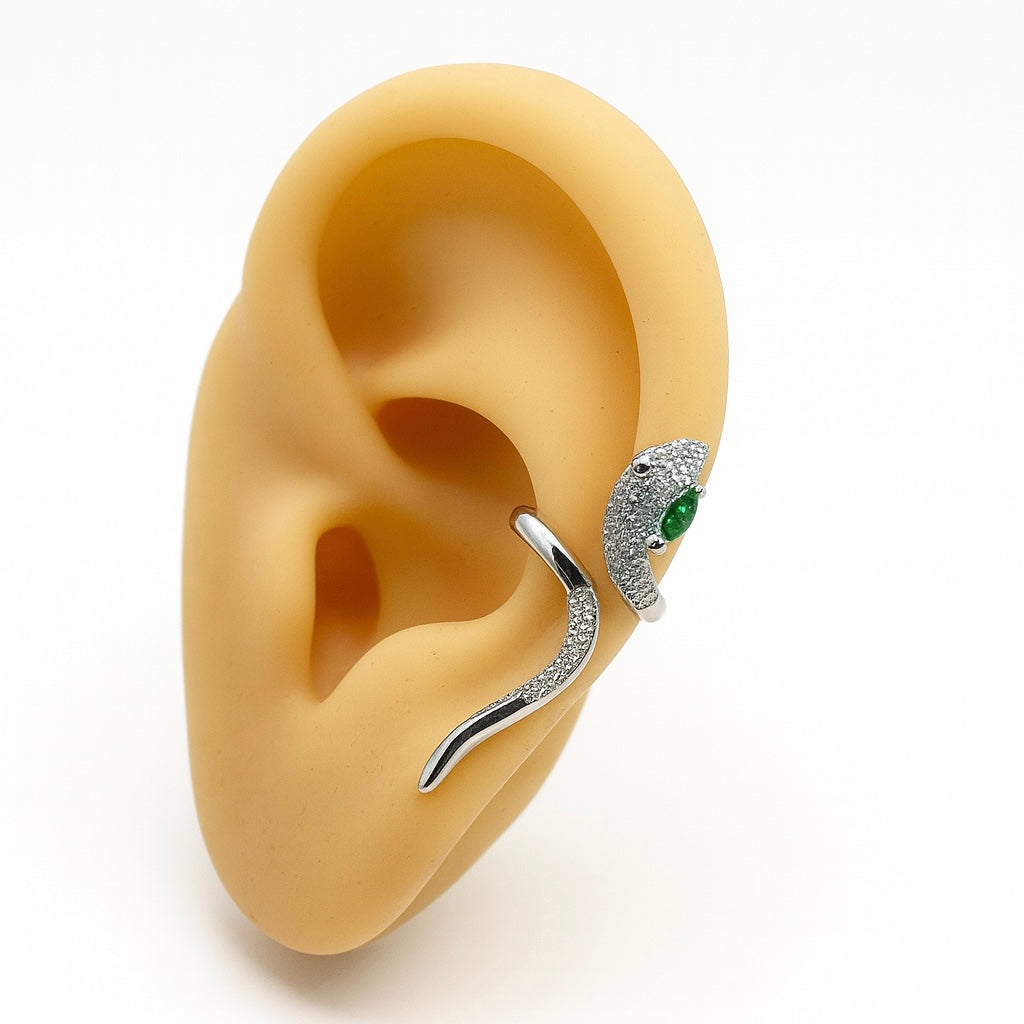 Earcuff serpent