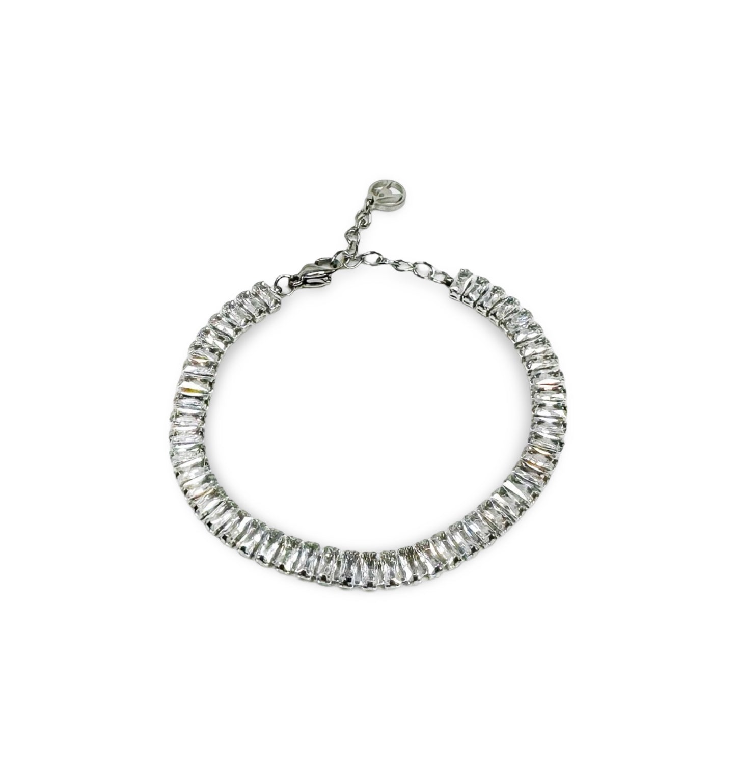 Baguette tennis bracelet