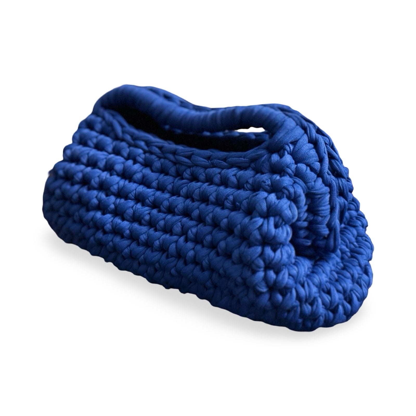 Blue crochet