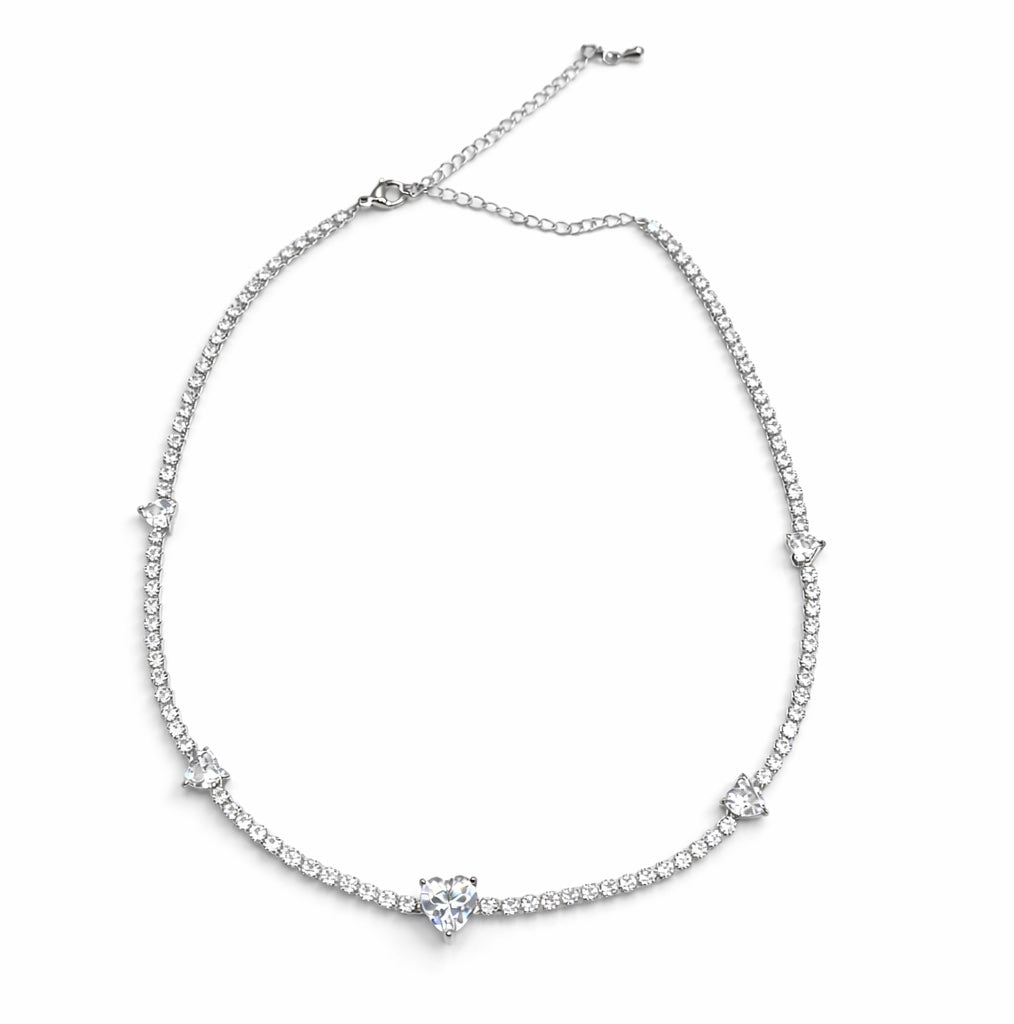 Collana heart diamond