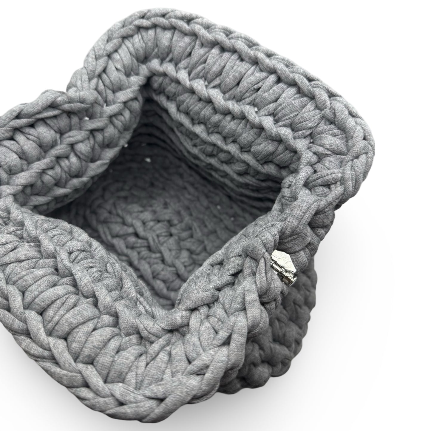 Grey crochet