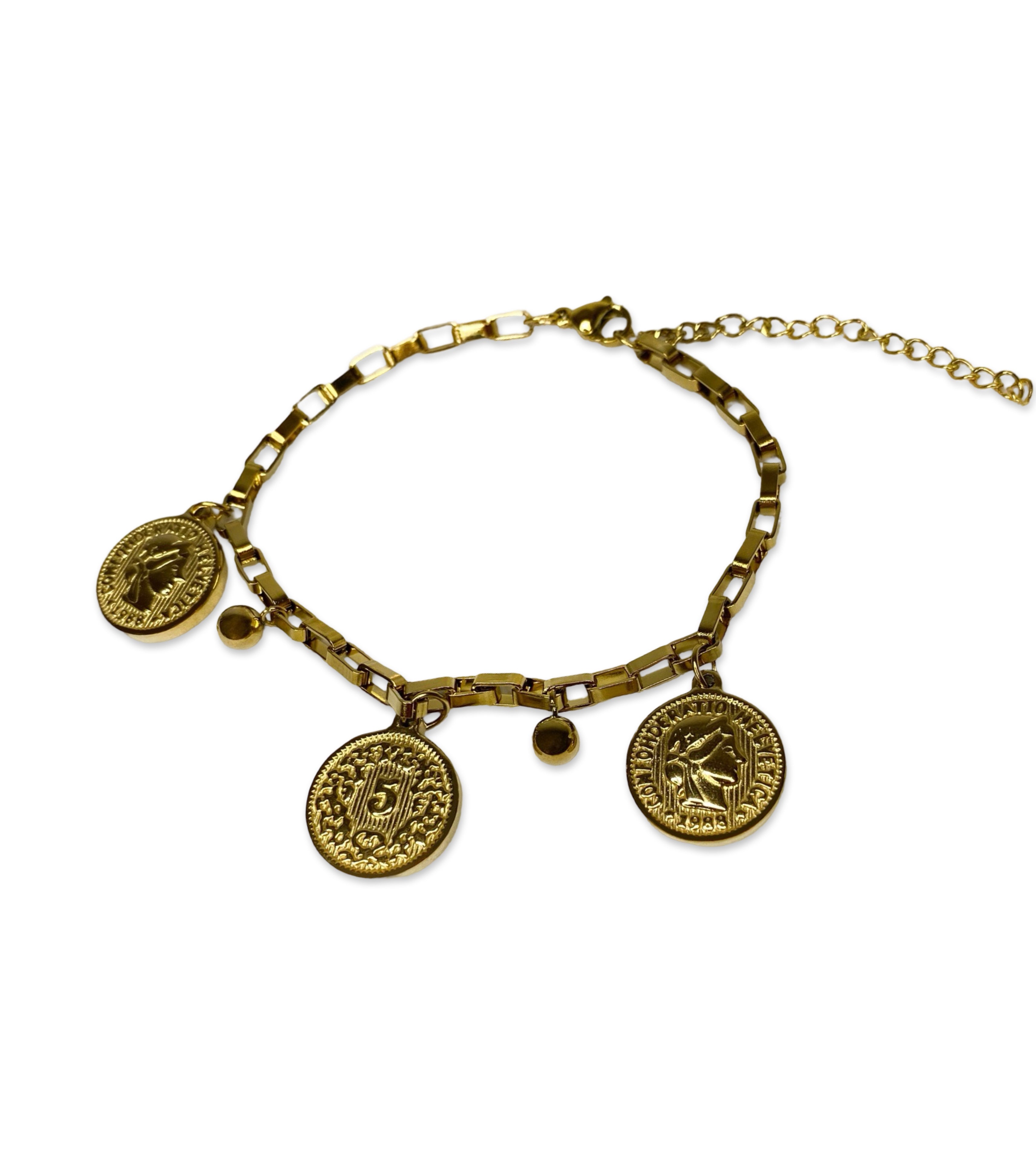 Coin Bracelet
