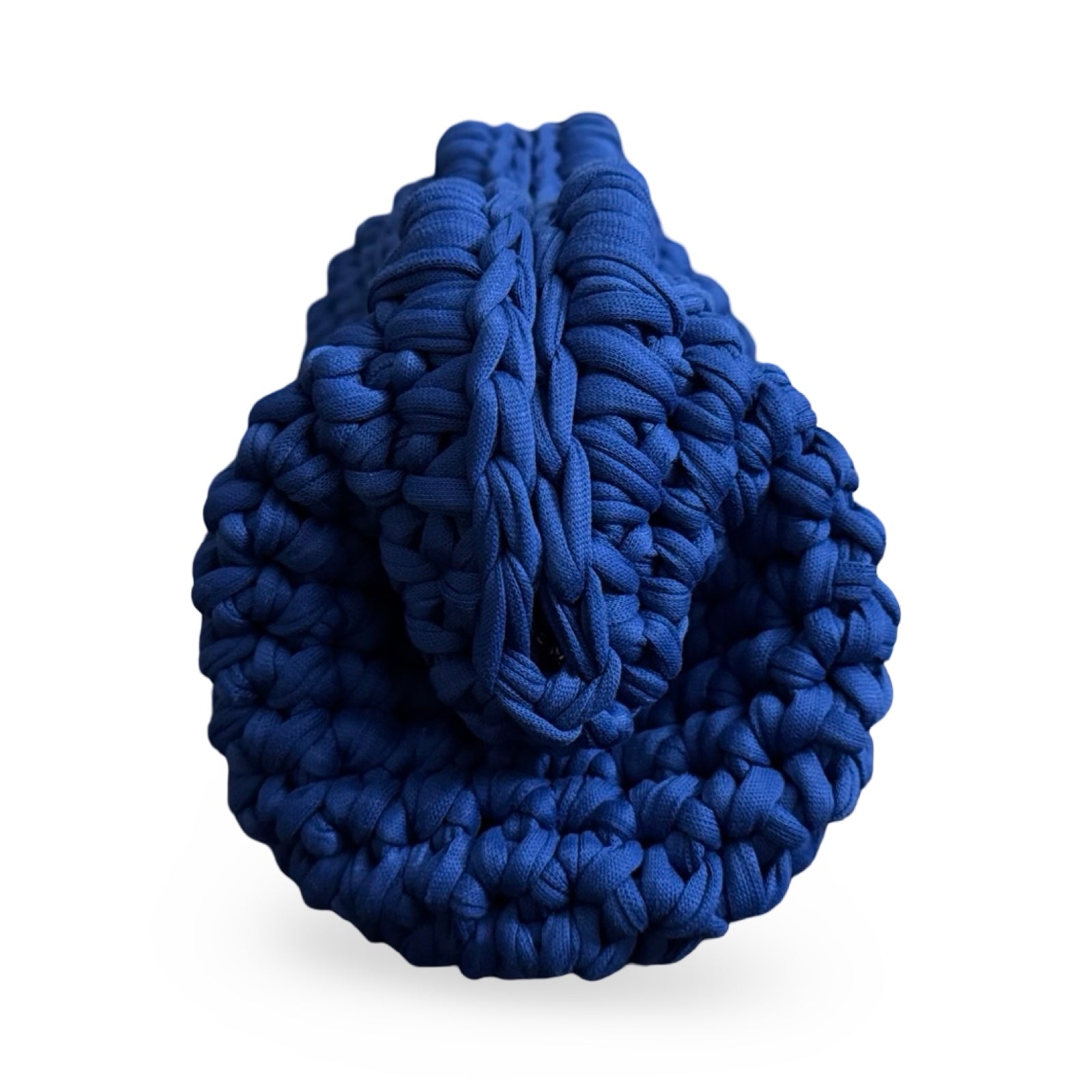 Blue crochet