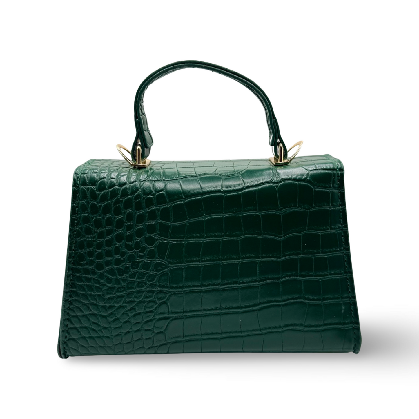 Kelly bag verde bottiglia