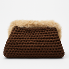 Brown peluche crochet