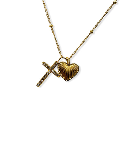 Pray, Love necklace