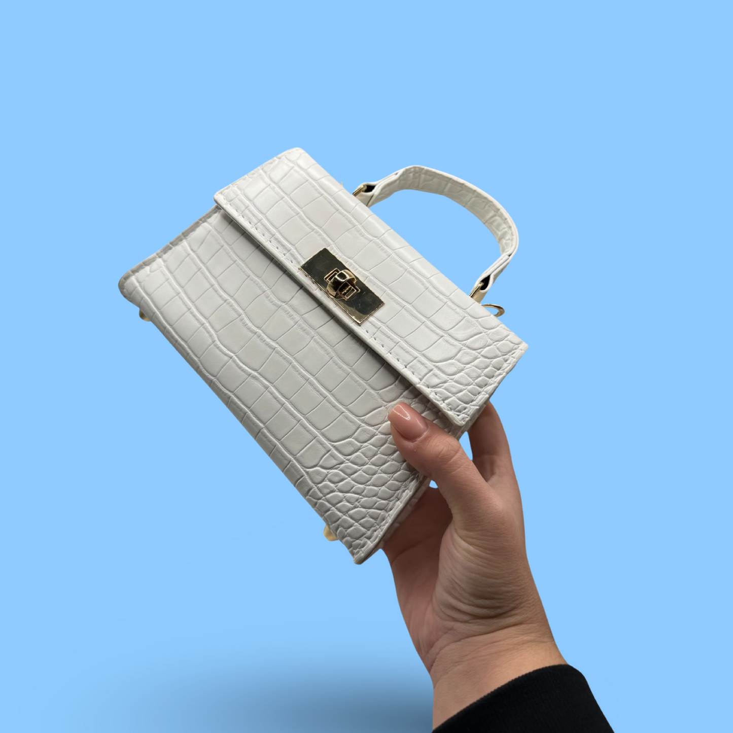 White Kelly Bag