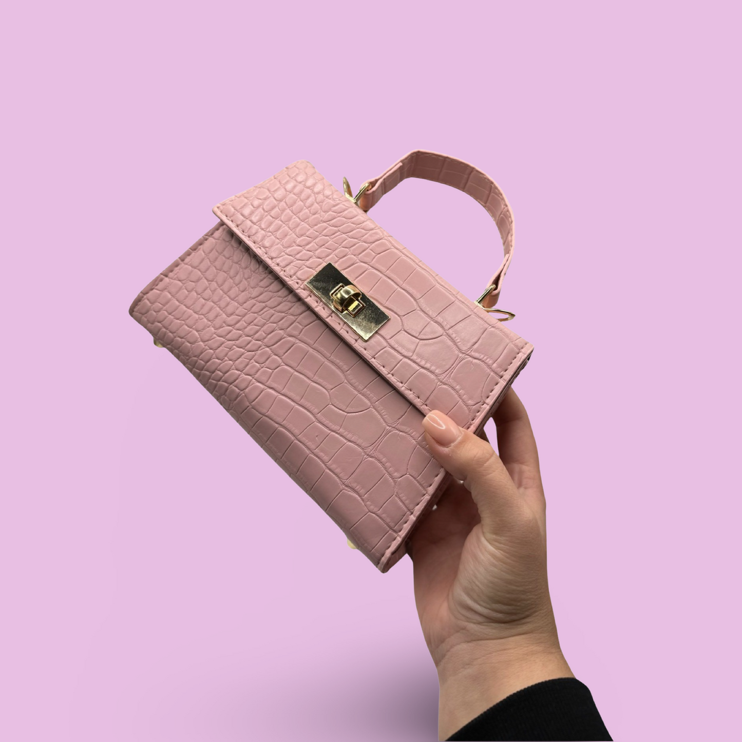 Kelly Bag Powder pink