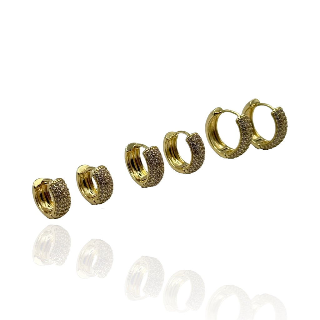 Orecchino Hoop Diamond