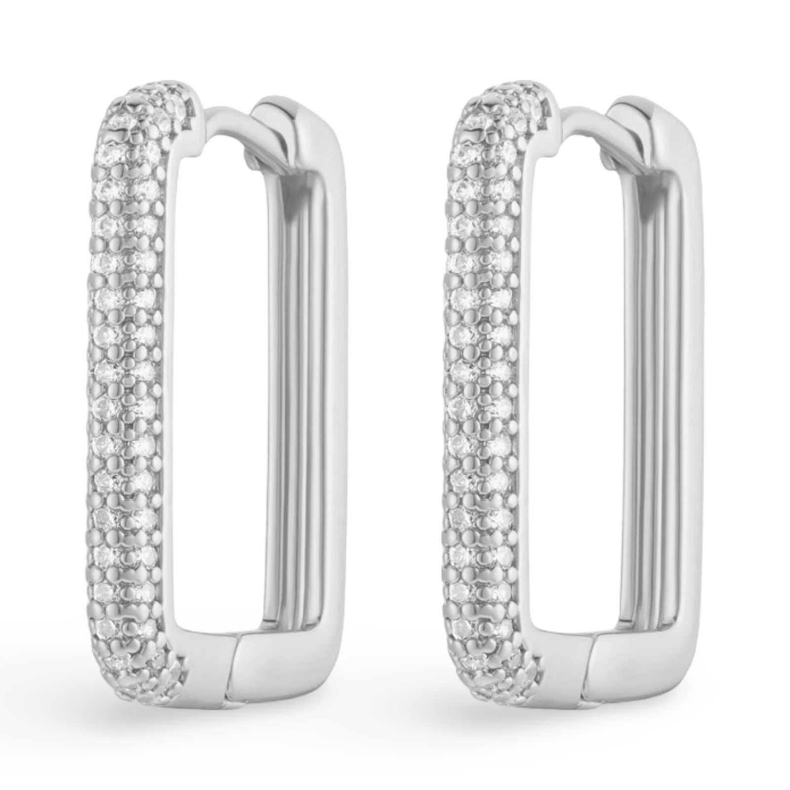 Orecchino Pavè shine