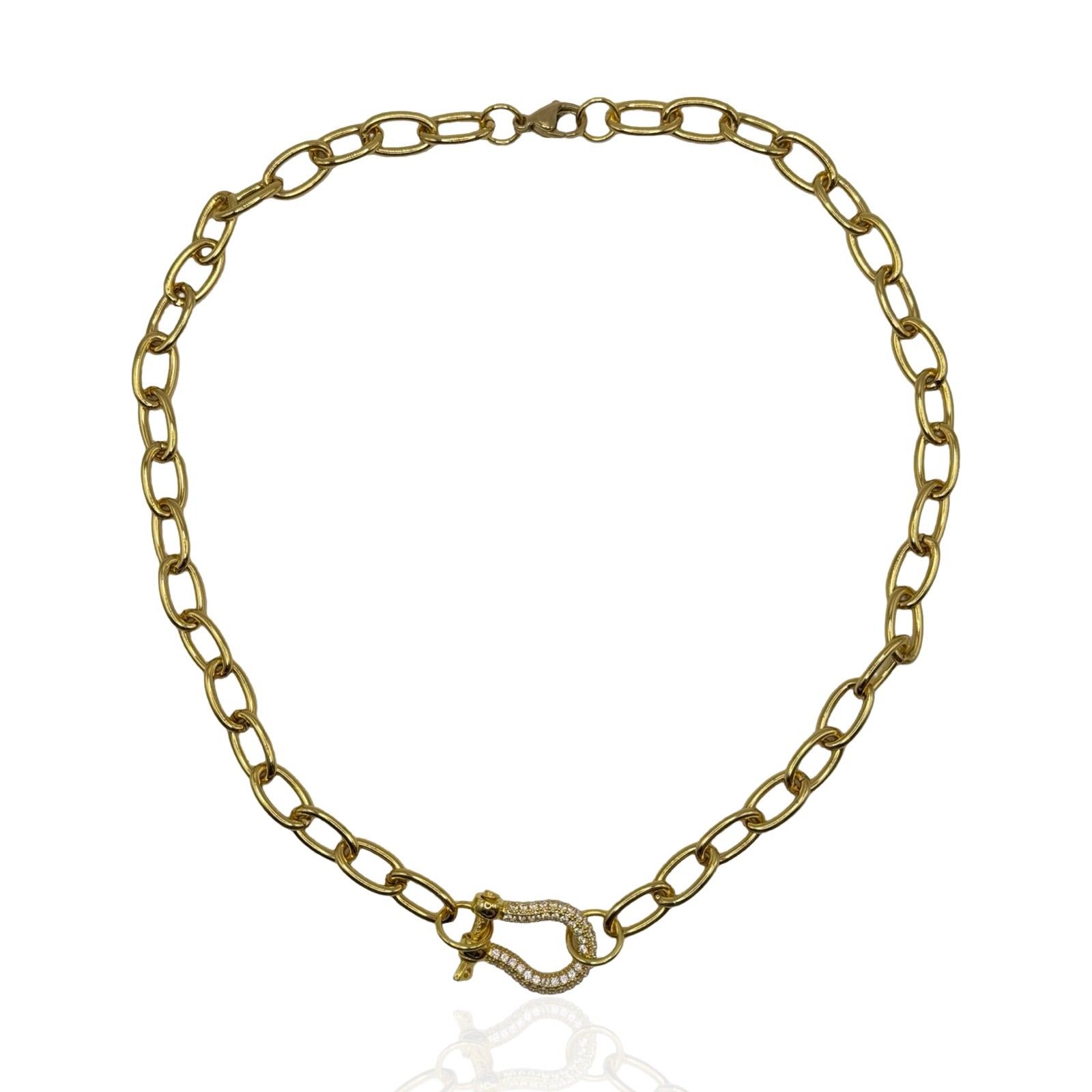 Collana Carrè diamond