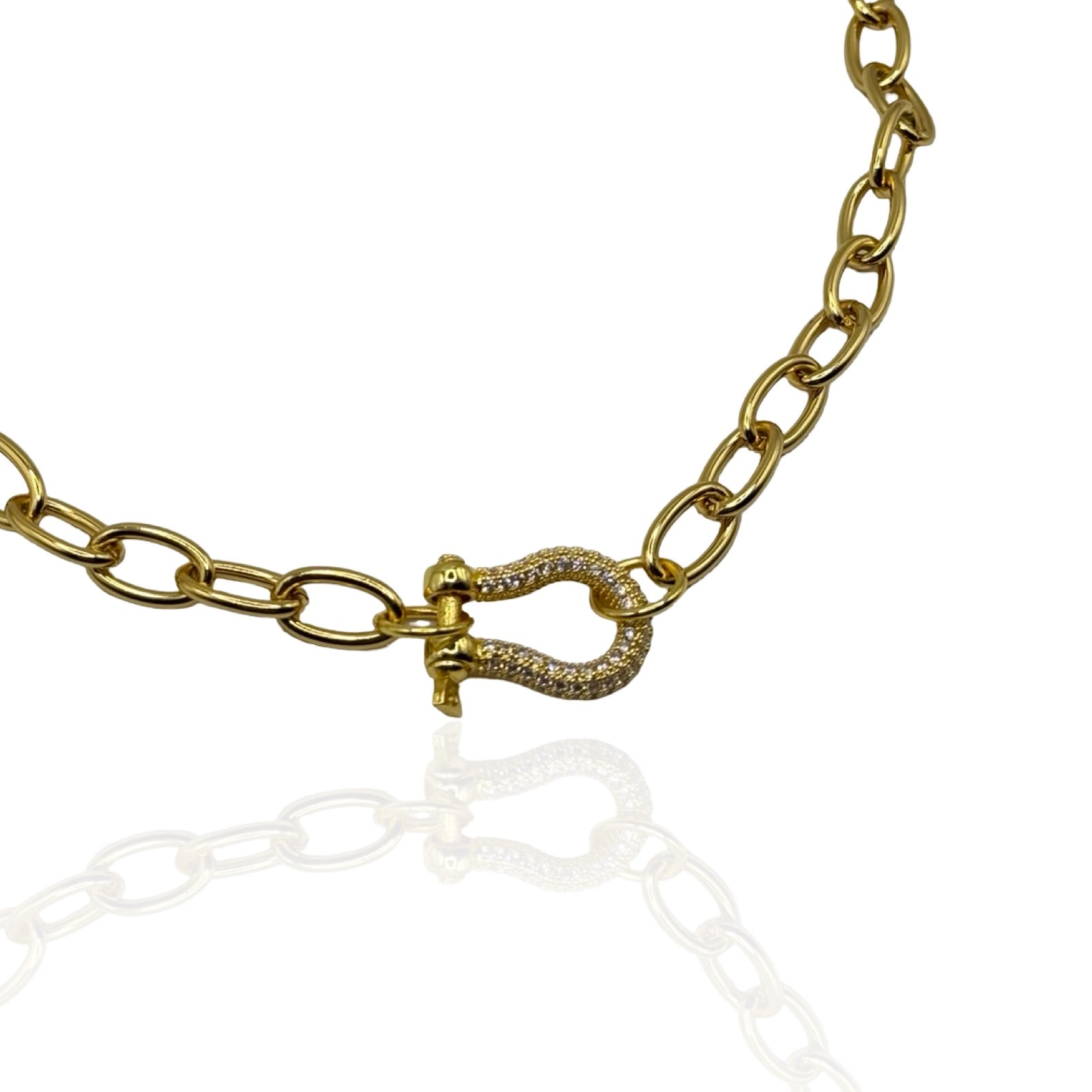 Collana Carrè diamond